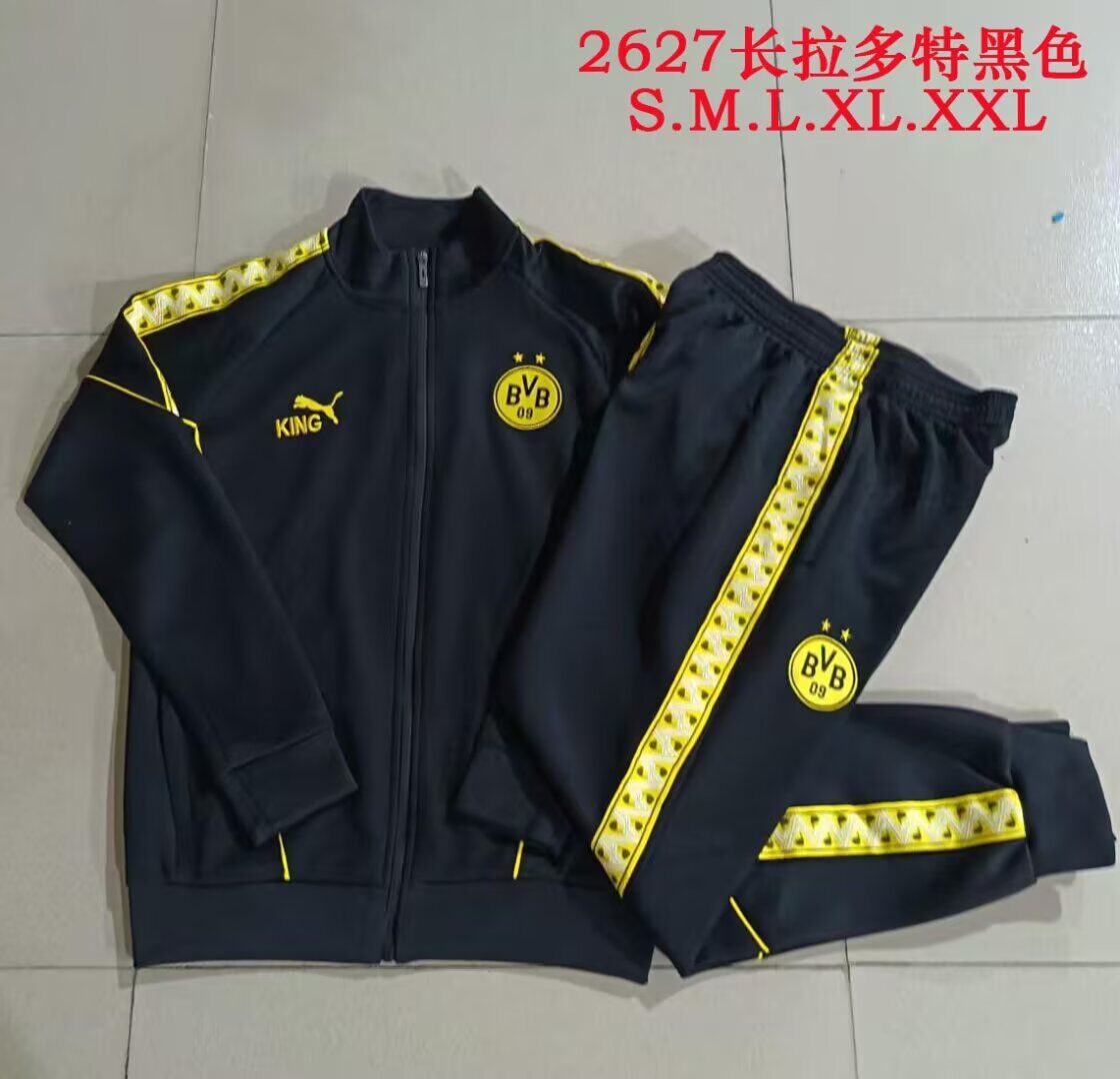 AAA Quality Dortmund 26/27 Tracksuit - Black